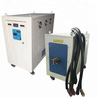 เครื่องชุบแข็งเหนี่ยวนำเพลา 100 กิโลวัตต์ IGBT 50KHZ การรักษาความร้อนสำหรับเกียร์