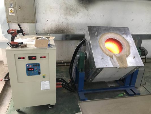 ความถี่กลาง 100KW (ช่วงความถี่ 1-10khz) เตาหลอมเหนี่ยวนำ