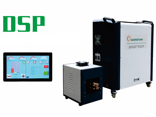 เครื่องทำความร้อนแบบเหนี่ยวนำ DSP ควบคุมแบบเต็มรูปแบบ 40KW 80KHZ-200KHZ Ultrghigh Frequency